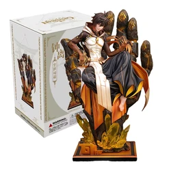 Figura de acción de Anime Genshin Impact Zhongli, modelo coleccionable de PVC, muñeca, adornos clásicos, juguetes, regalos, 26cm