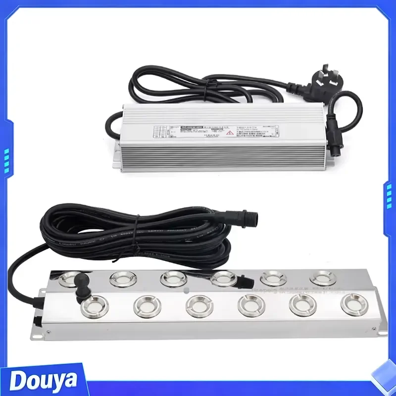 12 Head Industrial Air Humidifier Atomizer Ultrasonic Mist Maker Fogger for Aquarium Water Tank