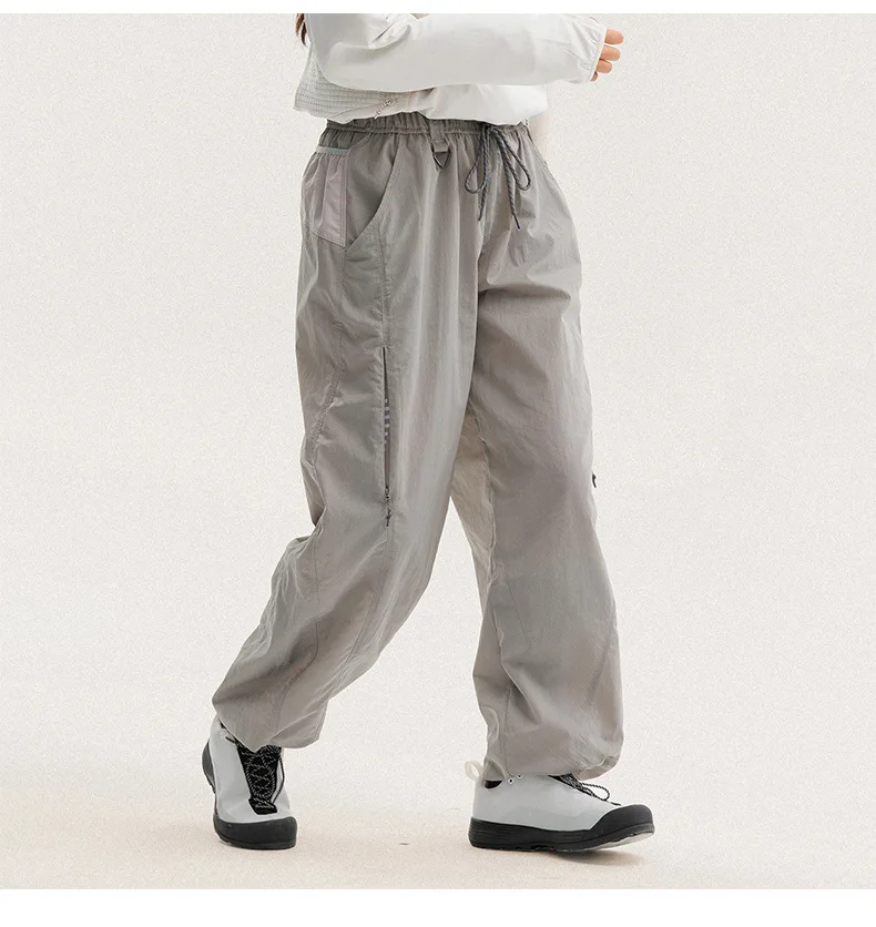 Leichte Outdoor-Wanderhose, atmungsaktiv, wasserdicht, schnell trocknend, lange Hose für Herren und Damen, Reise- und Arbeitskleidung, Fallschirmjägerhose – Detail 24