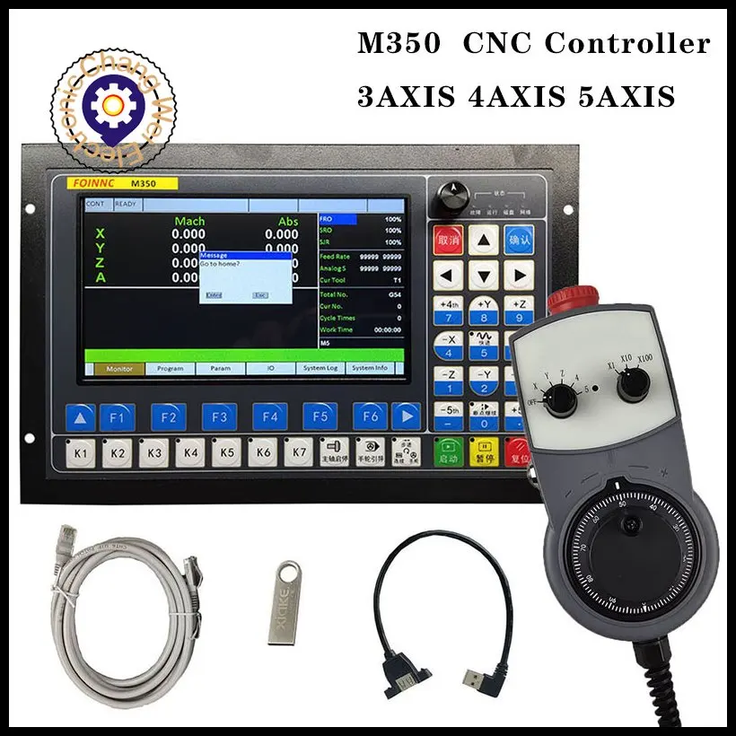 

DDCS-EXPERT M350 3/4/5 Axis CNC Standalone Offline Controller Support Close-loop Stepper/ATC Controller Replace DDCSV3.1 MPG