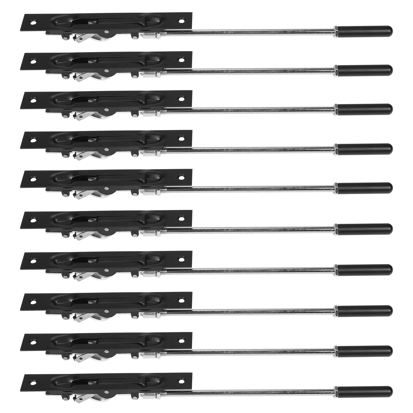 

10Pcs Hidden Secure Door Lock with Rod Stainless Steel Concealed Bolt 10In for Composite Doors/Wood Doors/Double Doors