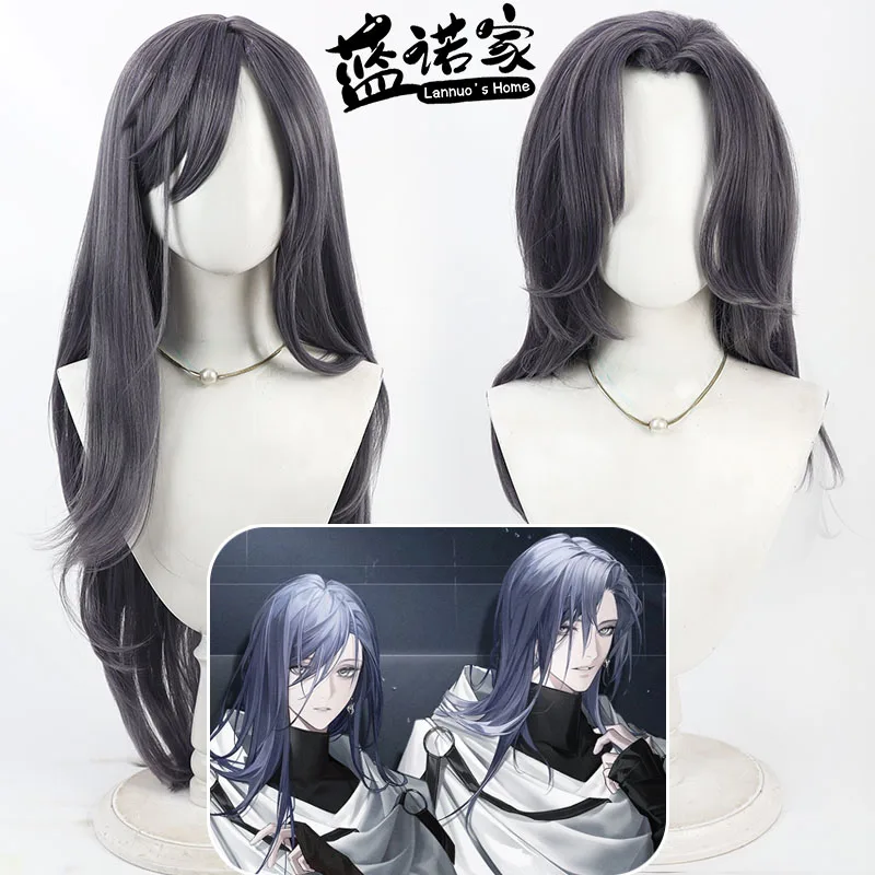 Path to Nowhere Vrouwelijke Chief Lange Trappen Cosplay Pruik Anime Spel Rollenspel Feestkostuum Prop Synthetisch haar Hittebestendige vezel