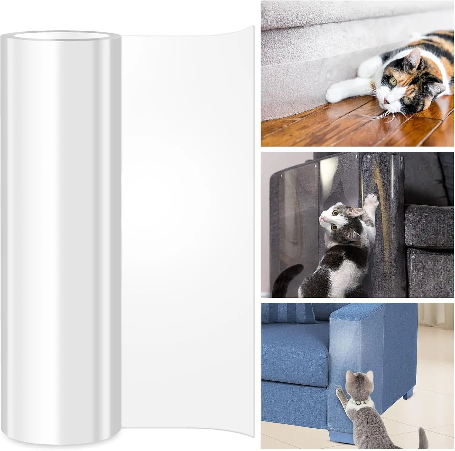 Window Sofa Sill Protector Cuttable Door Protector From Dog Scratching,Protection From Dog and Cat,Chewing,Slobbering Clawing