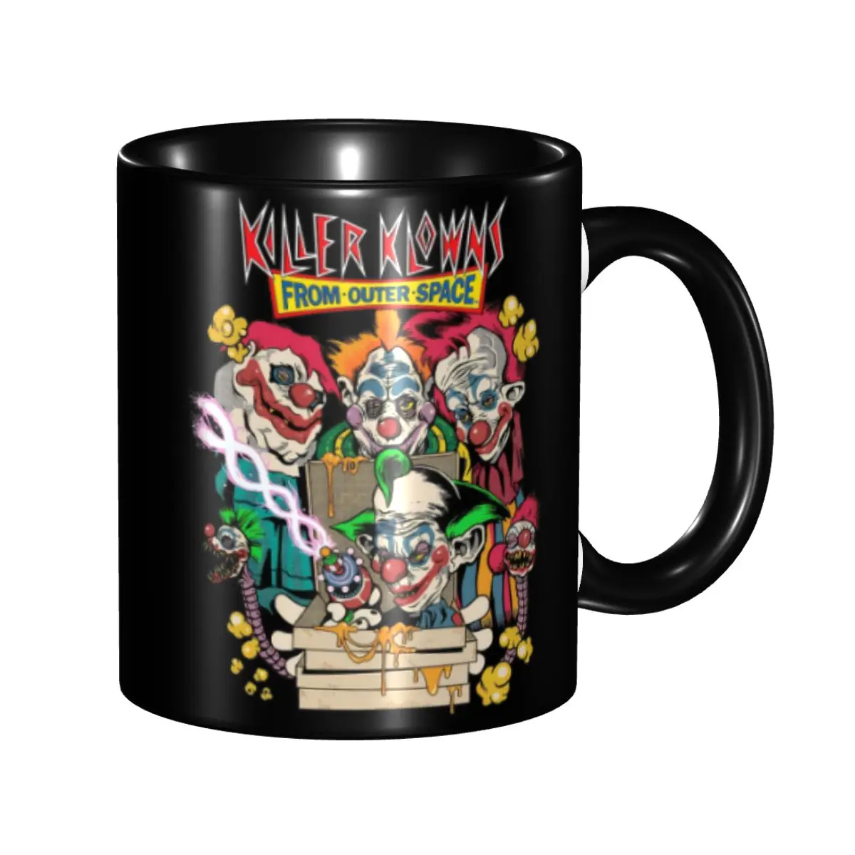 Retro 90s Killer Klowns From Outer Space Coffee Mugs Fun Cup Gifts For Woman Man