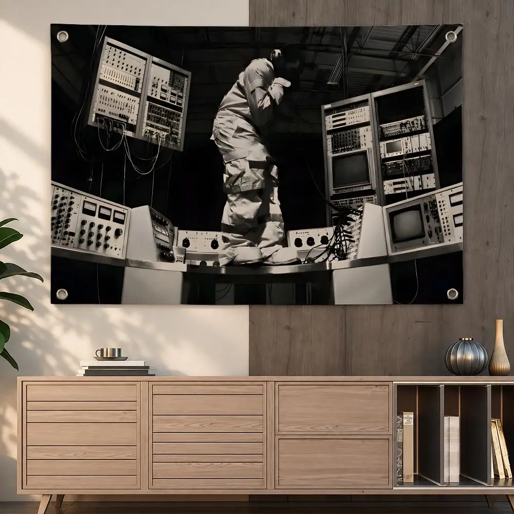 Popular American Hip-Hop Singer Don Toliver Flags Indoor Outdoor Wall Hanging Flag Decor Banner Wall Decor