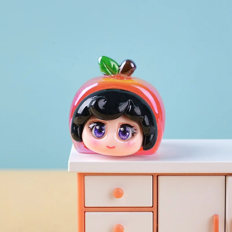 Cute Fruit Blind Box Beads Home and Office Resin Figurine Desk Toy Trendy Small Decoration Cute Collectible for Birthday Gift view 4
