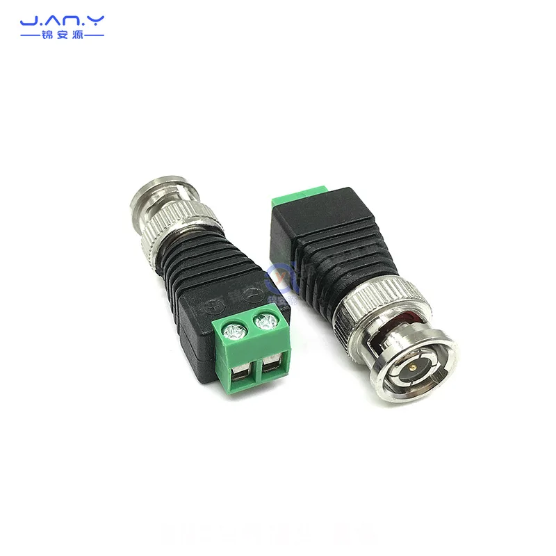 Bnc Public Adapter Q9 Monitoring Video Signaal Plug Bnc Netwerkkabel Stekker Twistess Pair Kleur Bedrading Terminal