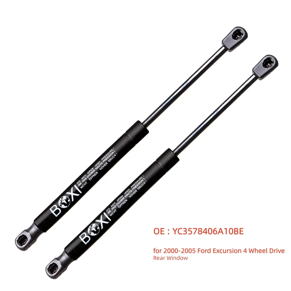 

BOXI 2pcs Rear Window Gas Spring Lift Support 6600 YC3578406A10BE for 2000-2005 Ford Excursion 4 Wheel Drive Lift Struts