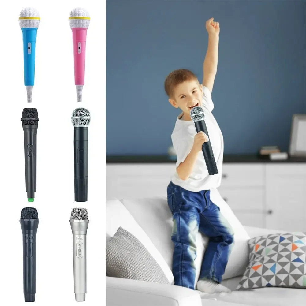 Party Practice Microphone Microphone Prop Karaoke Simulate Speech Mics Stage Costume Prop Prop Fake Microphone