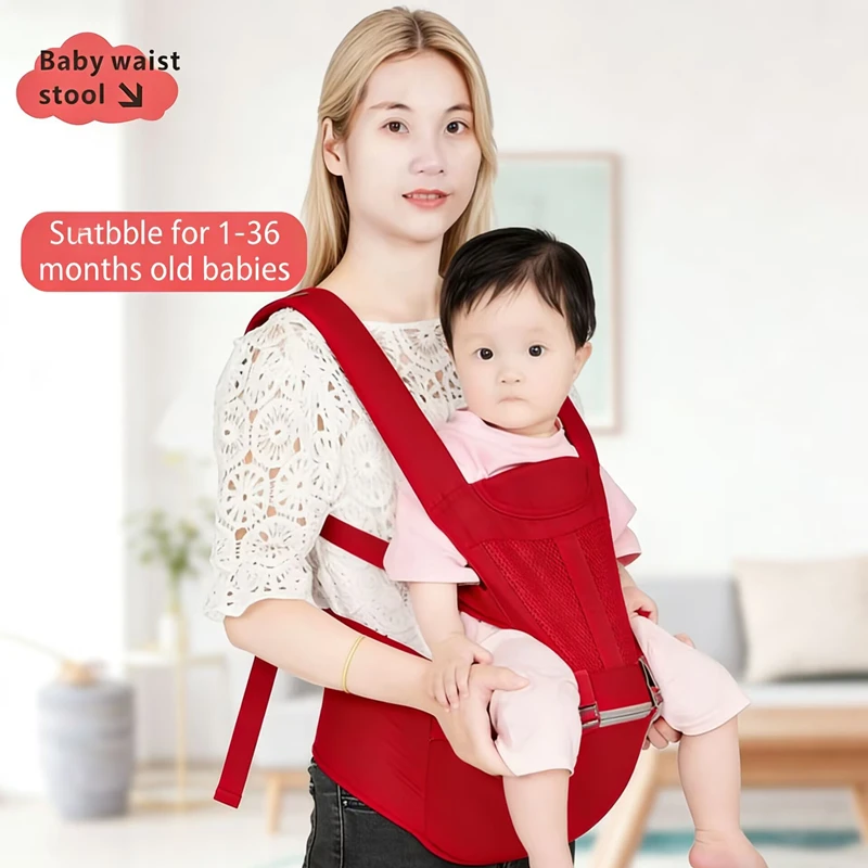 Portabebés tipo canguro para recién nacidos y bebés, mochila ergonómica para llevar al bebé, ideal para salidas.