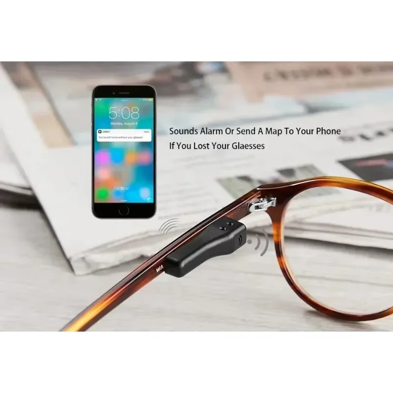 

2025Новый локатор очков Bluetooth GPS-трекер Find My Glasses Приложение для смартфона Поиск очков