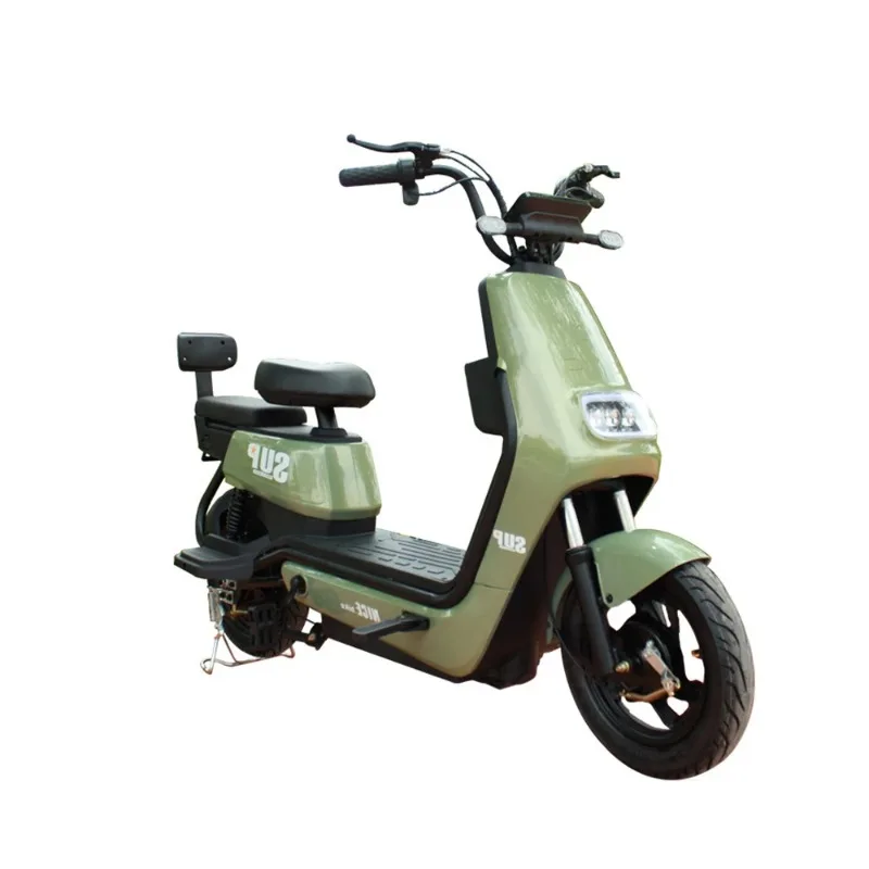 

500W Adult Electric Scooter 14 Inch Fast City E-Bike, 2-Seater Urban Mobility Scooter, High Quality Commuter Electric Bicycle