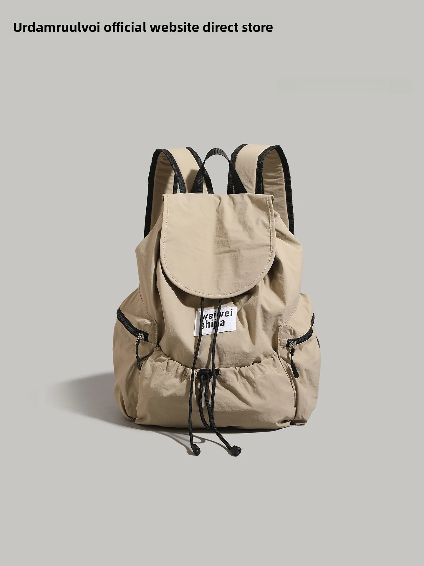 

UR Women's Large Capaci Outdoor Travel Bapa Dstring Casual Versatile oulder Bag 2025 New Sle Student Bookbag