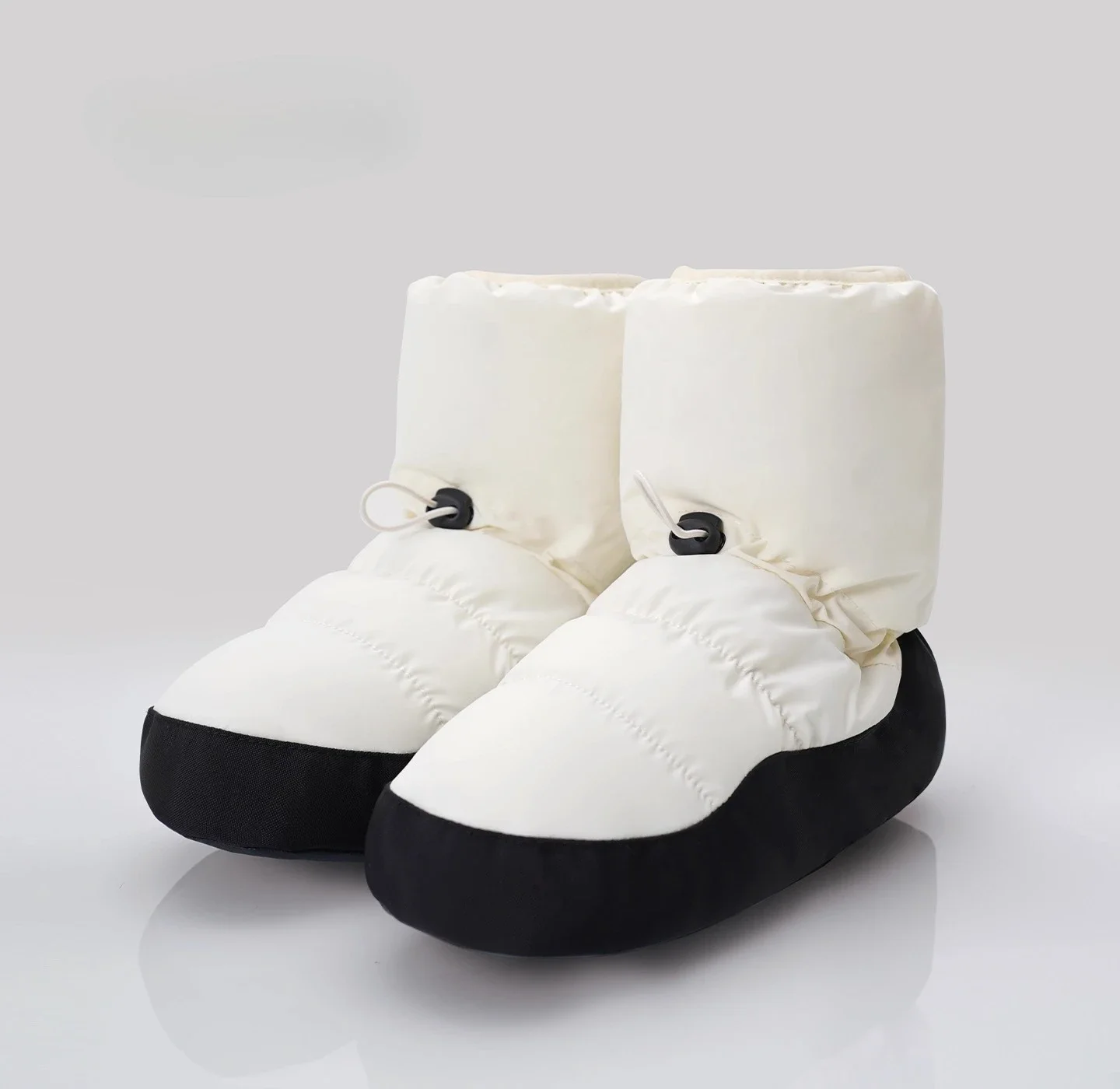 الشتاء أحذية راقصة الباليه الباليه الاحماء الجوارب لفتاة الرباط نمط أحذية النساء الحديثة الرقص الباليه نقطة الأحذية الدافئة