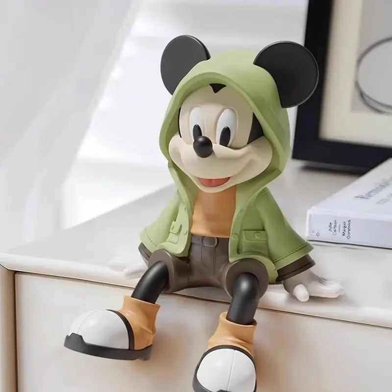 30cm Disney Mickey Sitting Decoration Office Desktop Decoration Living Room Tv Cabinet Home Decoration for Birthday Gift