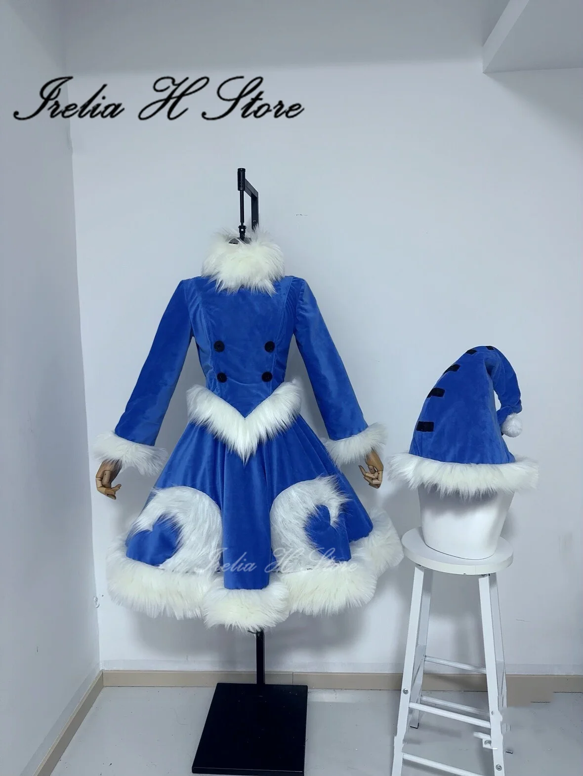 

Irelia H Store Winter Wonder Lulu LOL the Fae Sorceress Lulu Cosplay Costume Women Halloween Costumes Dress Custom sise made