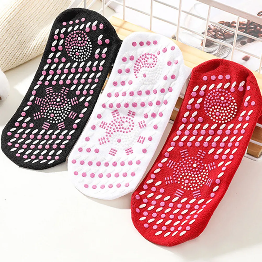 

6 пар самонагревающихся термоносков для мужчин и женщин: теплые, комфортные, дышащие, черные, красные, белые, для активного отдыха, лыжного спорта и пеших прогулок