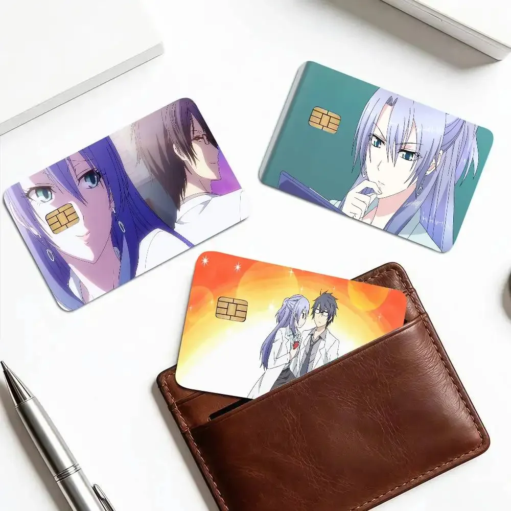 Fellow In Love So I Tried To Prove It Anime Credit Card Sticker Waterproof PVC Skin Cover For Debit Bank Card, Removable Card