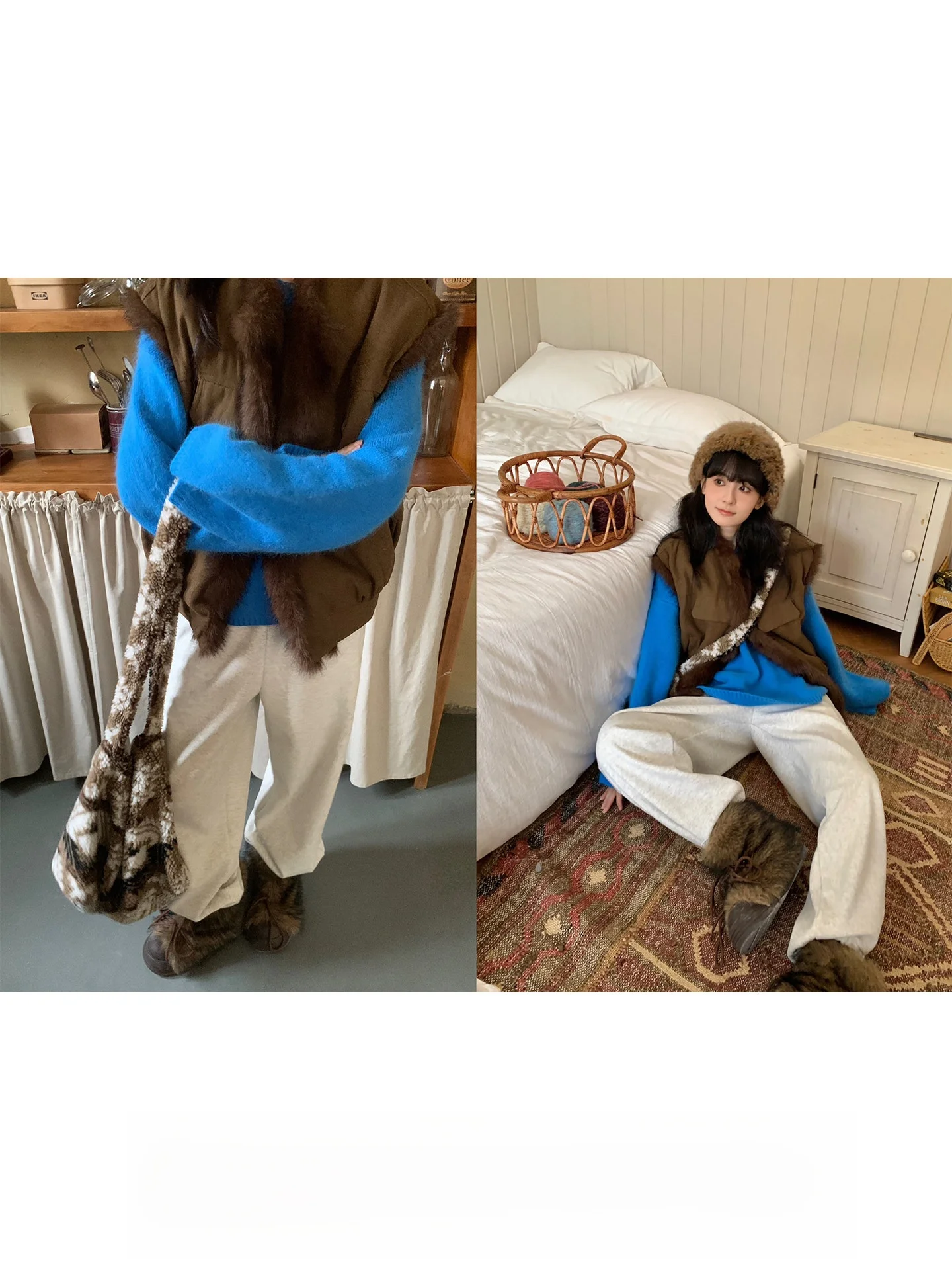 

Повседневные свободные брюки с широкими штанинами, высокой талией и эластичным поясом, универсальные белые, удобные, из смесового хлопка, женские брюки