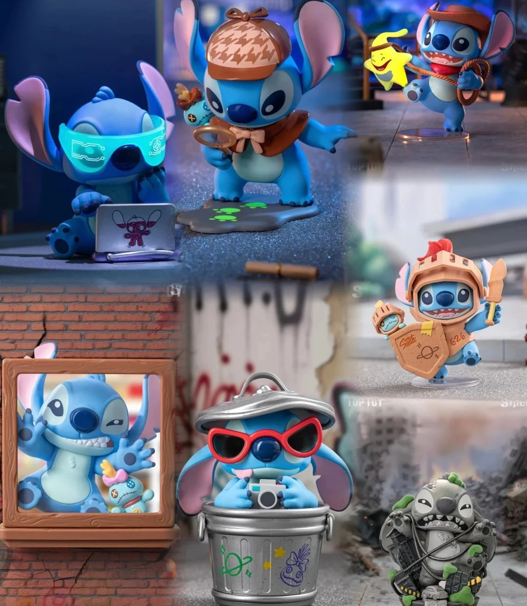 

Городские приключения серии, стежка, кукла, слепая коробка, милая игрушка для украшения рабочего стола и коллекции, подарок-сюрприз для девочек на день рождения