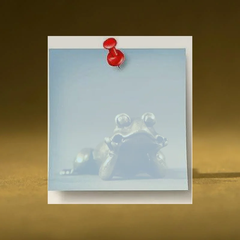 Brass Small Frog Miniatures Figurine Home Decor Car Desktop Decorations Crafts Vintage Handmade Copper Animal Ornaments