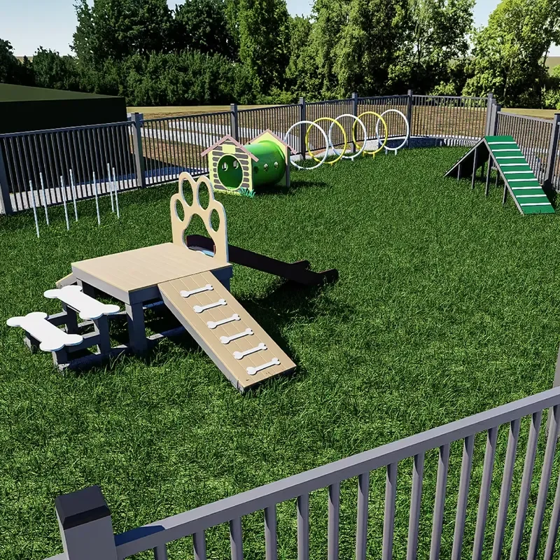 Indoor Outdoor Tunnel Playground Equipment for Dogs Cats Durable Fun