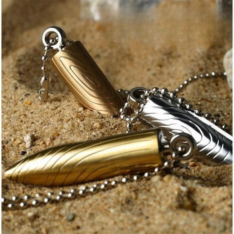 New Igniters 10000 Times Match Key Hanging Ornament Bullet Lighter Metal Oil Cigarette Lighters & Smoking Accessories