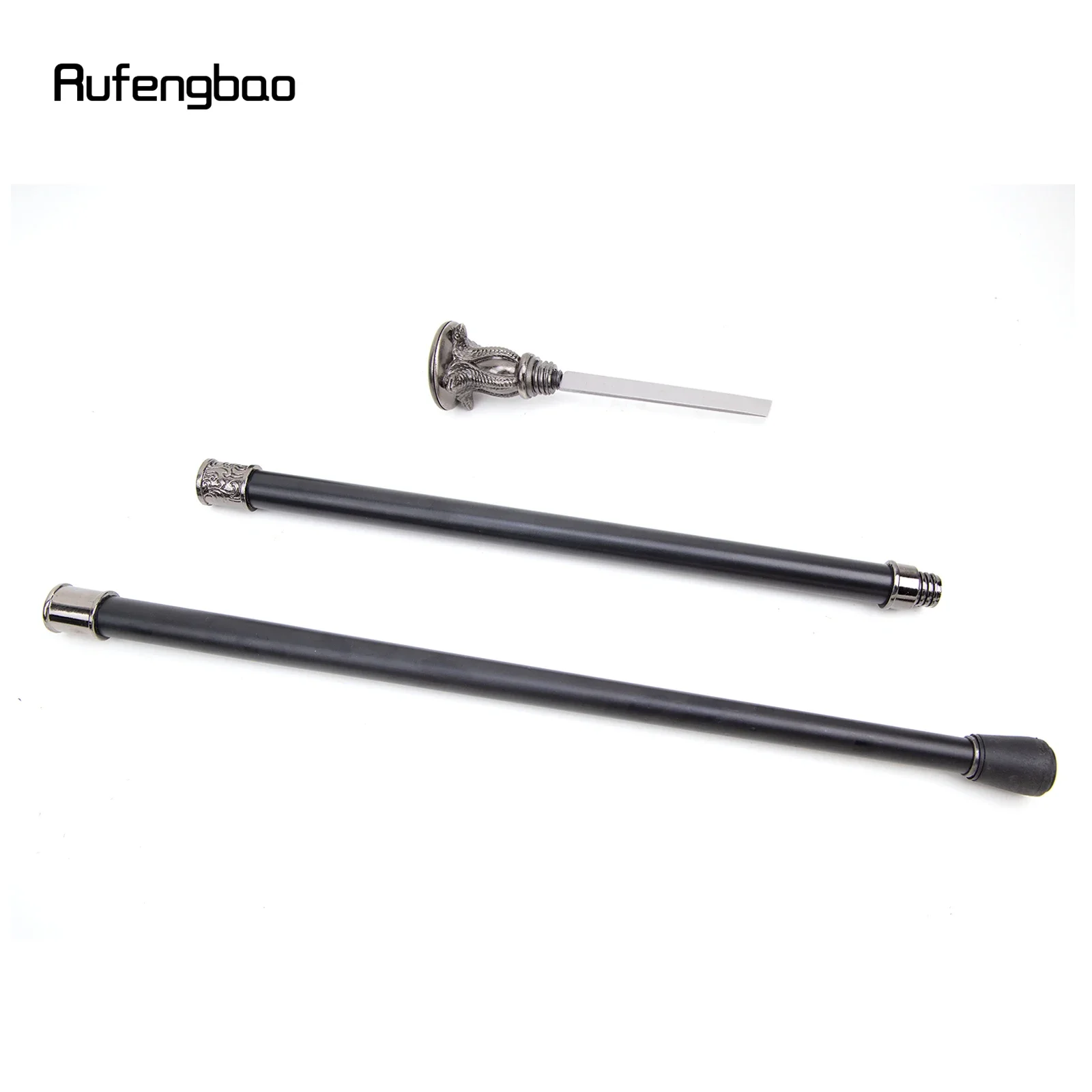 أربعة رئيس الأفعى فرعون عصا للمشي موضة قصب لوحة تأثيري كروسير عصا للمشي أداء المرحلة قصب 93 سنتيمتر