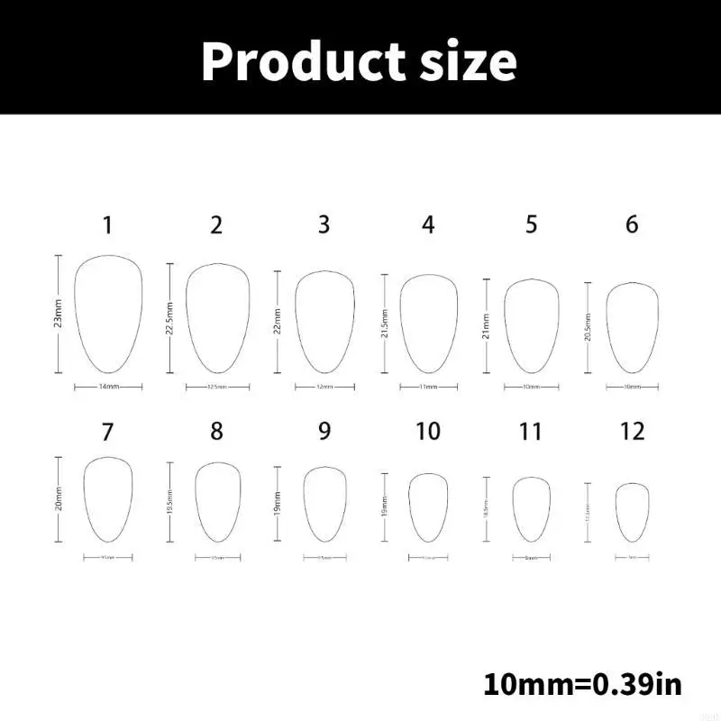 

G99E 24 Pcs Nudes Press On Almond Shaped False Solid Color Acrylic Glossy Full Cover On