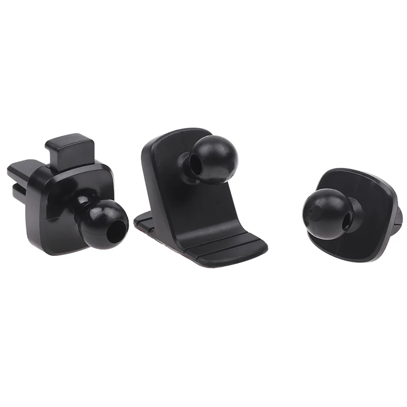 Portable Car Phone Holder 17mm Ball Head Base Auto Air Vent Stand Dashboard Mount Suction Base Anti-skid Bracket Car Accessories