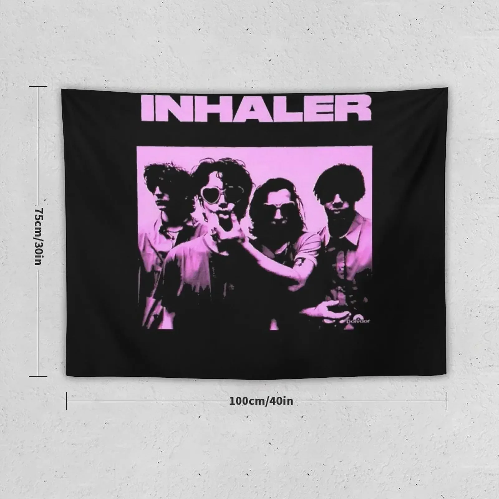 inhaler band, inhaler, band, elijah hewson, indie, josh jenkinson, robert keating Tapestry Tapete For The Wall Tapestry