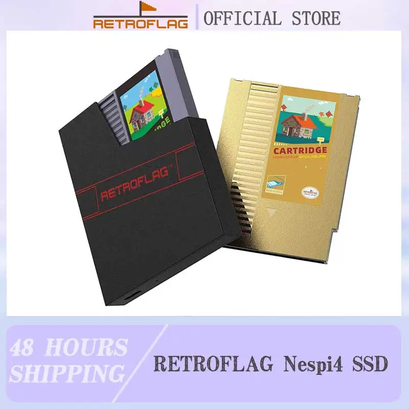 Retroflag Nespi4 SSD Cartridge 2.5 Inch SATA to USB 3.0 External Hard Drive Enclosure For Raspberry pi/Desktop/Laptop/Android TV