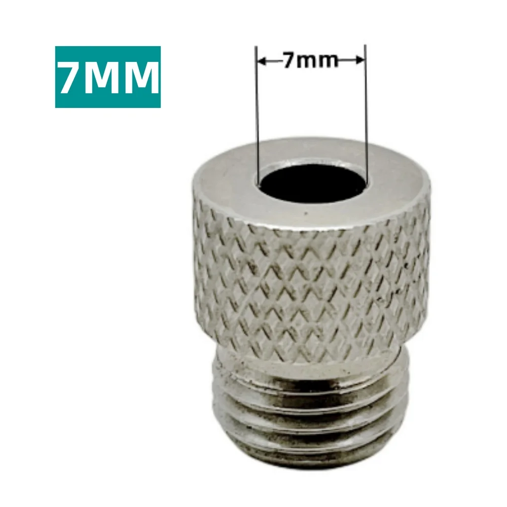 Bohrhülse, Holzbearbeitung, Bohrführung, Buchse M14 x 1,5, 3–10 mm, Stahl, Abschrecken, tragbar, für 3-in-1-Dübellehre, Taschenlochlehre
