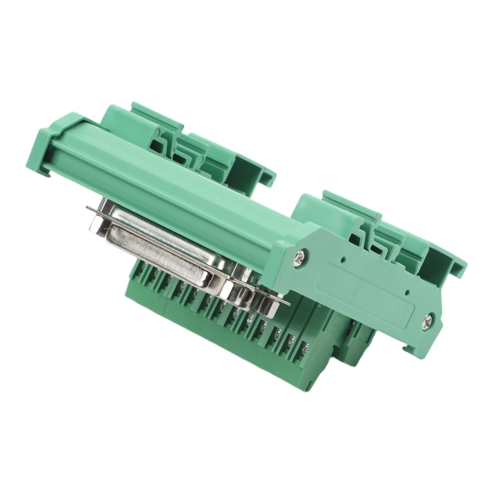DB25 Male To Female DIN Rail Mount Interface Module For D-Sub 25-Pin For Breakout Board With Screw Terminal Adapter