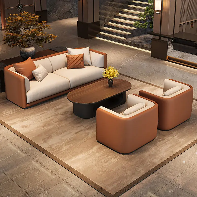 

Sectional Armchair Outdoor Sofa Leather Modern Luxury Lounge Relaxing Living Room Sofas Designer Bedroom Divano Home Furniture