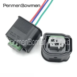 1 Set 3 Pin 2-967642-1 Car PDC Parking Electrical Cable Connector Waterproof Female Wire Harness Plug for 4B0972883A