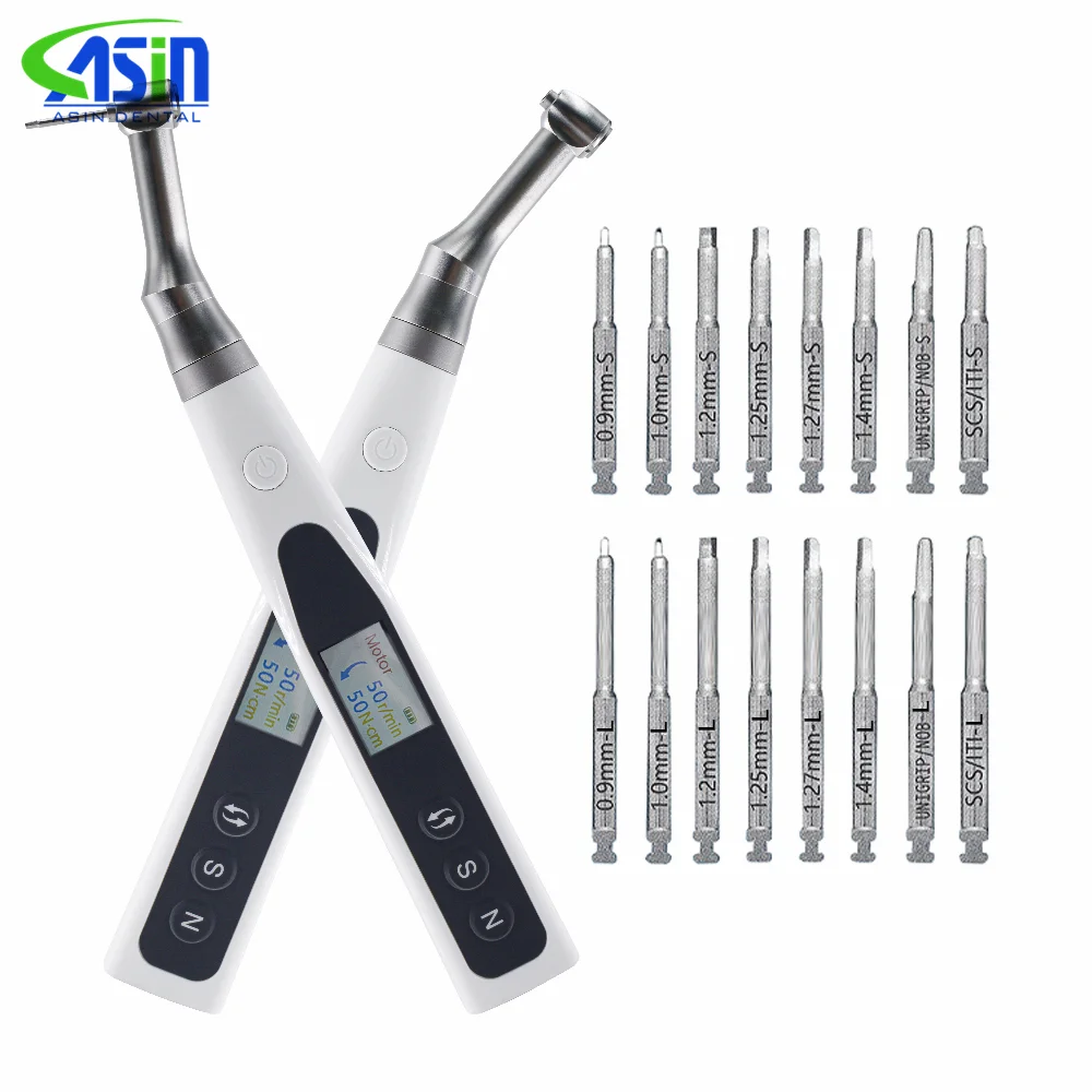 Electric Dental Implant Torque Wrench Driver 16:1 Contra Angle Universal Implant Repair Kit Dental Surgery Equipment