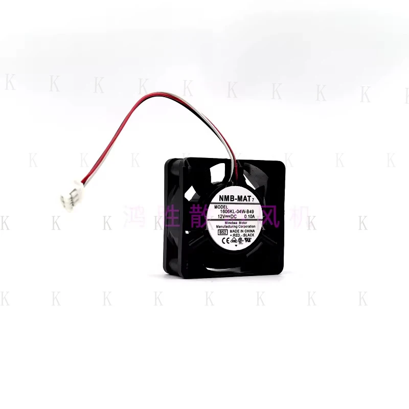 C  FOR 1PCS NMB 1606KL-04W-B49 12V DC 0.10A 3-wire cooling fan 4 cm 4015
