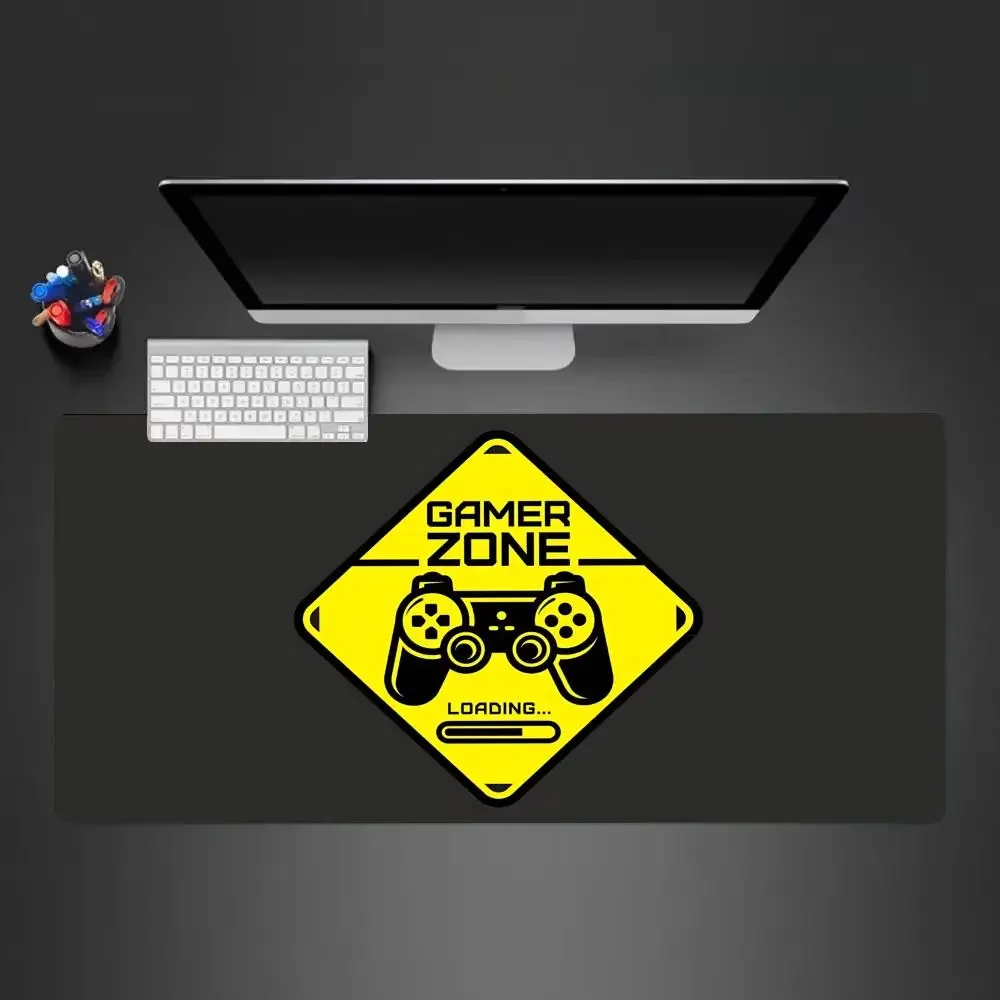 Retro Game Controller Mouse Pad Anti-Slip Rubber XL Desk Mat Office Computer Large Gaming Accessories HD Gamer Mousepad Playmat