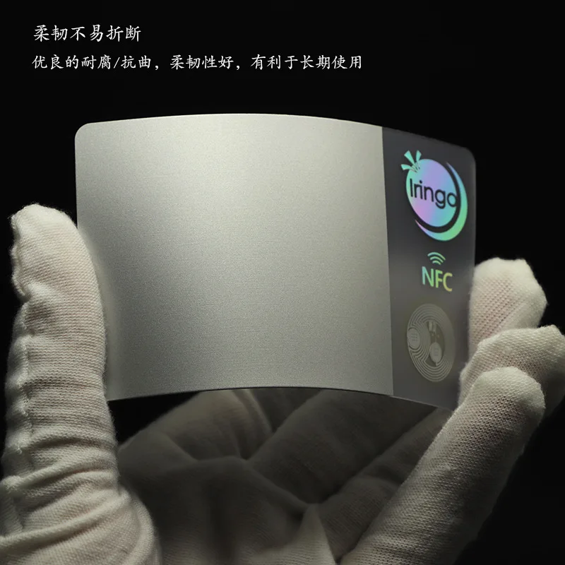 Aangepast. One Core NFC Chip PVC Nieuwe Energie Auto Proximity Card High-end NFC Game Card Toegangskaart