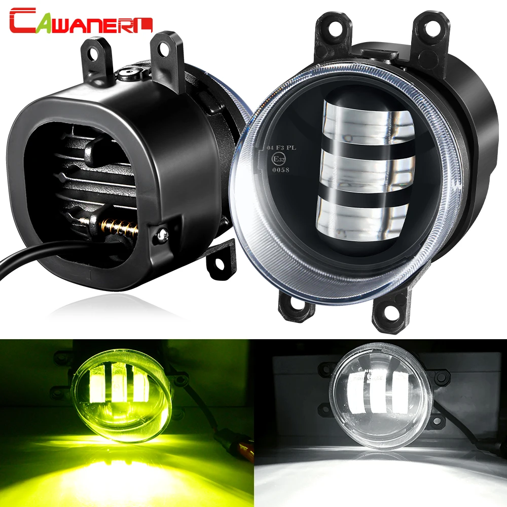 2 X Fog Light Assembly 30W 6000LM Car LED Fog Lamp H11 For Lexus LX570 IS250 IS350 CT200h ES300h ES350 HS250h GS350 GS460 GS450h