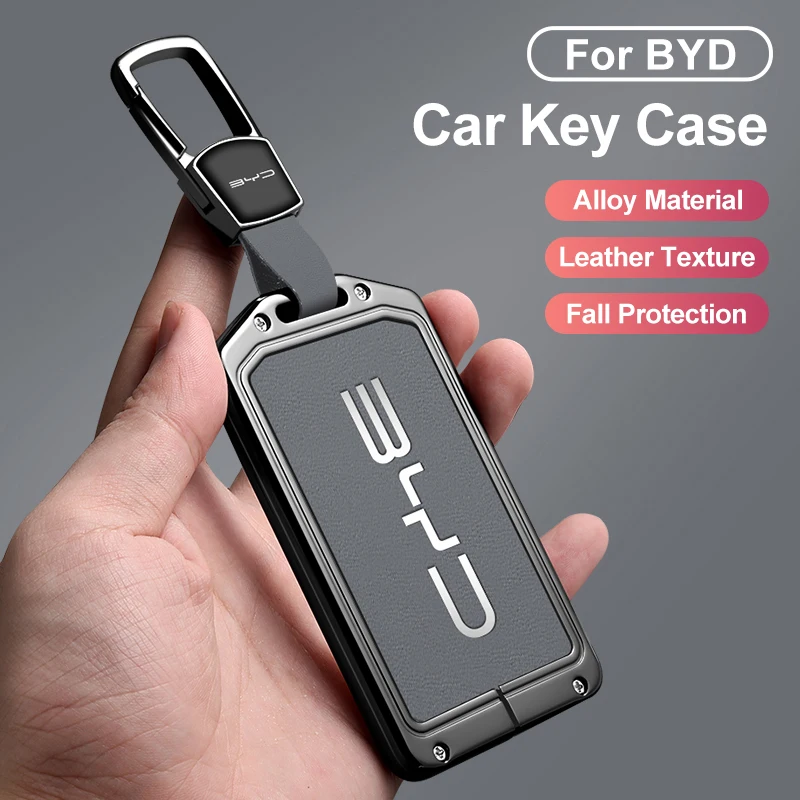Modisches Auto-NFC-Karten-Schlüsseletui für BYD Atto 3 Tang DM Han EV Song Pro Qin Plus Schutzhülle Schlüsselanhänger Auto-Zubehör – Detail 13