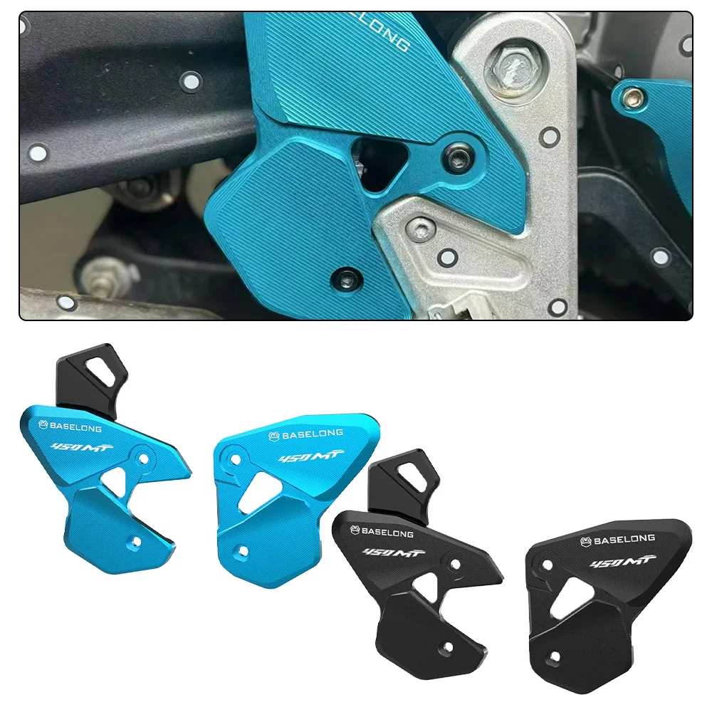 

For CFMOTO 450MT 450 MT MT450 Ibex 450 800NK 2023-2026 Motorcycle Heel Plates Guard Rear Brake Cylinder Guard Protector Cover