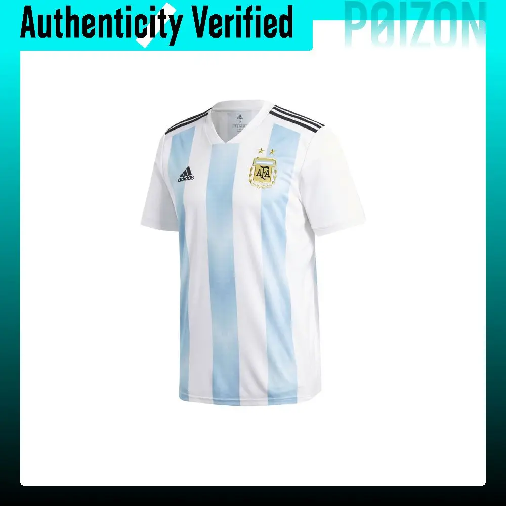 Adidas Argentina National Team Soccer Jersey Fan Edition Men's Blue White BQ9324