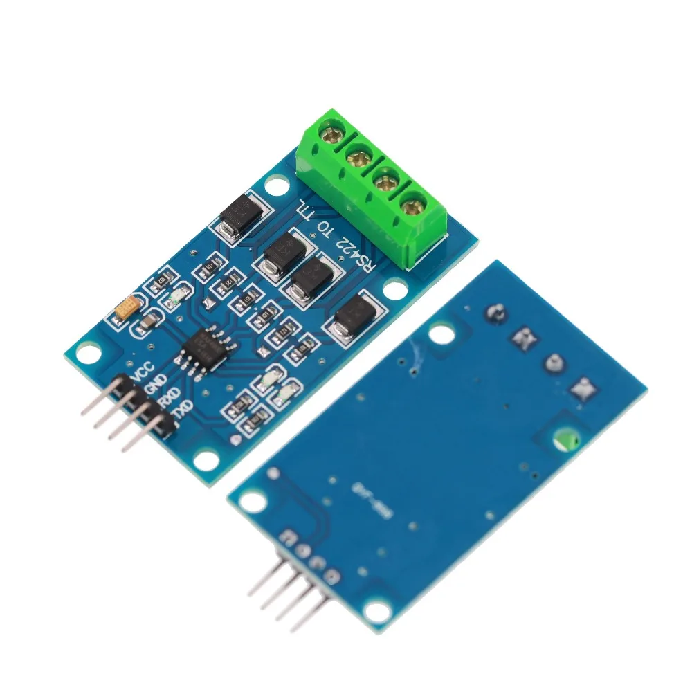 MAX490 RS422 to TTL Converter Module Full Duplex Serial Bidirectional Signal Transceiver for Industrial Equipment Long Distance