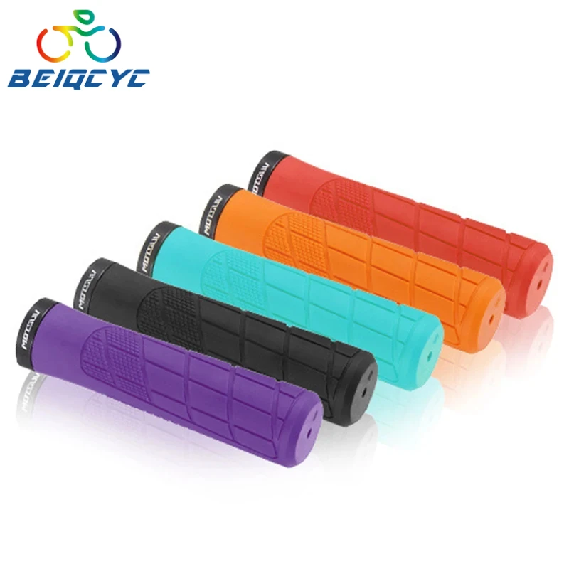 Bicycle Handlebar Grips Shock Anti-slip for MTB BMX Folding Bike Grip  Bike Parts Soft Rubber Grip