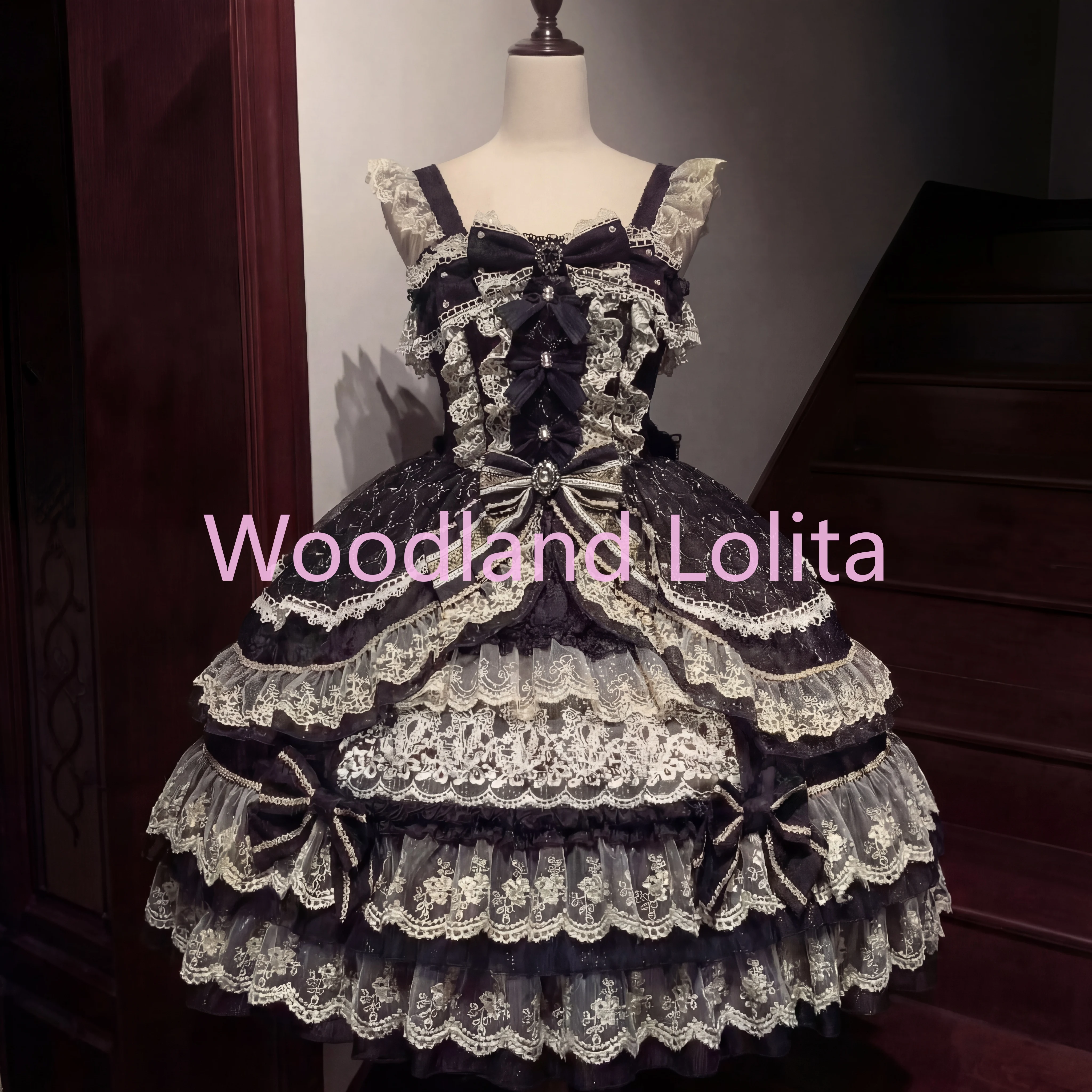 Victorian Gothic Lolita Jsk Dr - Victorian Women'S Formal Wear ulasan dan harga