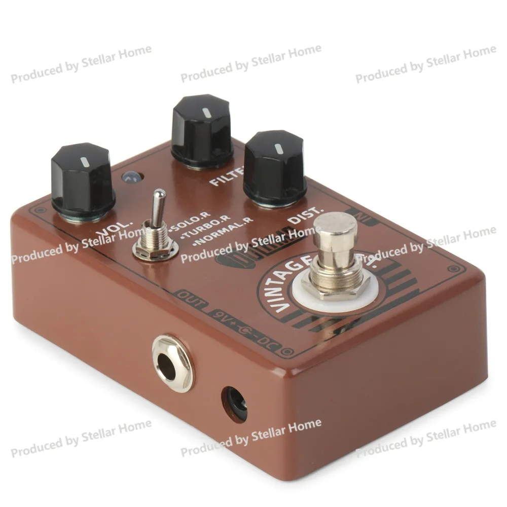 For Dolamo D-11 Vintage Distortion Guitar Effect Pedal