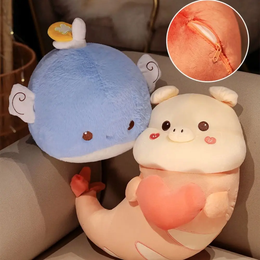 Soft Easter Bunny Stuffed Toys Animal Persimmon Hide and Seek Bunny Plush Doll Cartoon Pig Creative Carrot Rabbit Plush Toy