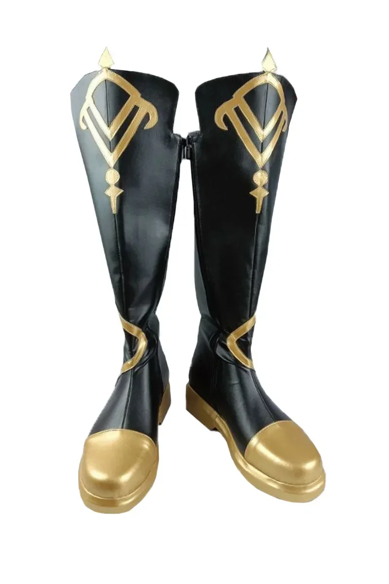 Buty do cosplayu Aether, gorący hit gry Genshin Impact, najnowsze, szyte na miarę, na Halloween, damskie akcesoria